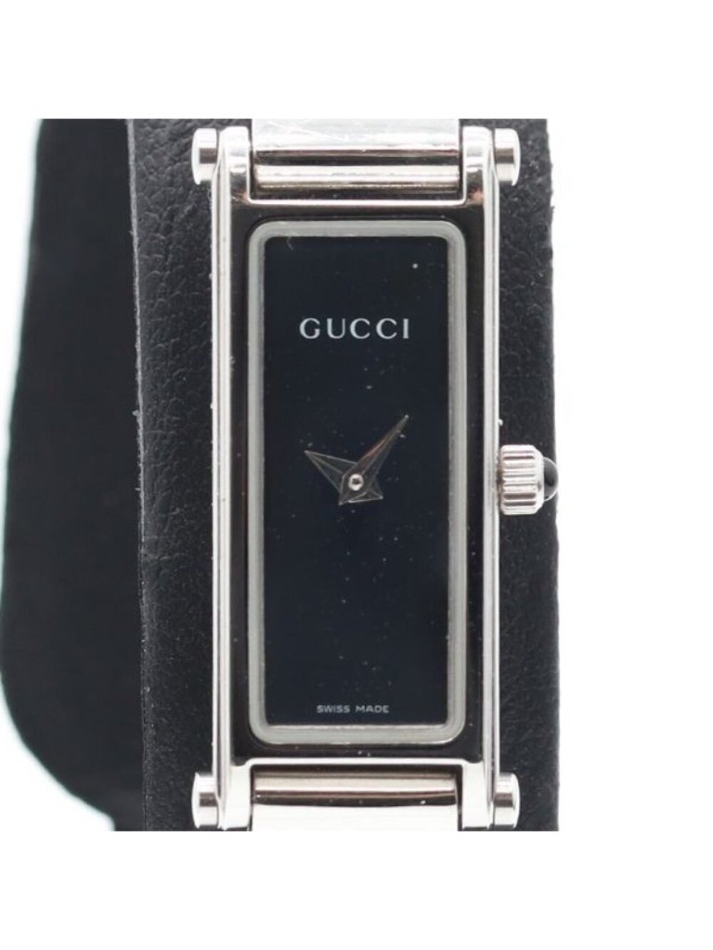 Gucci Bangle Watch Black Dial